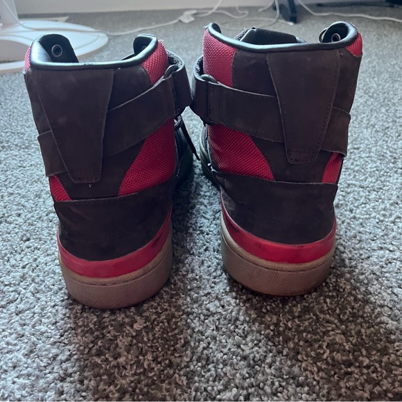 Adidas forum high top brown and red men 9.5 - Picture 4 of 9